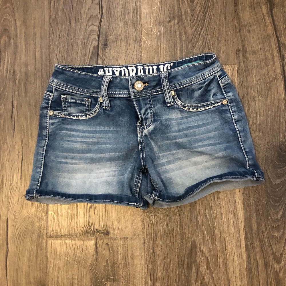 Hydraulic Jean Shorts